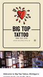 Mobile Screenshot of bigtoptattoo.com